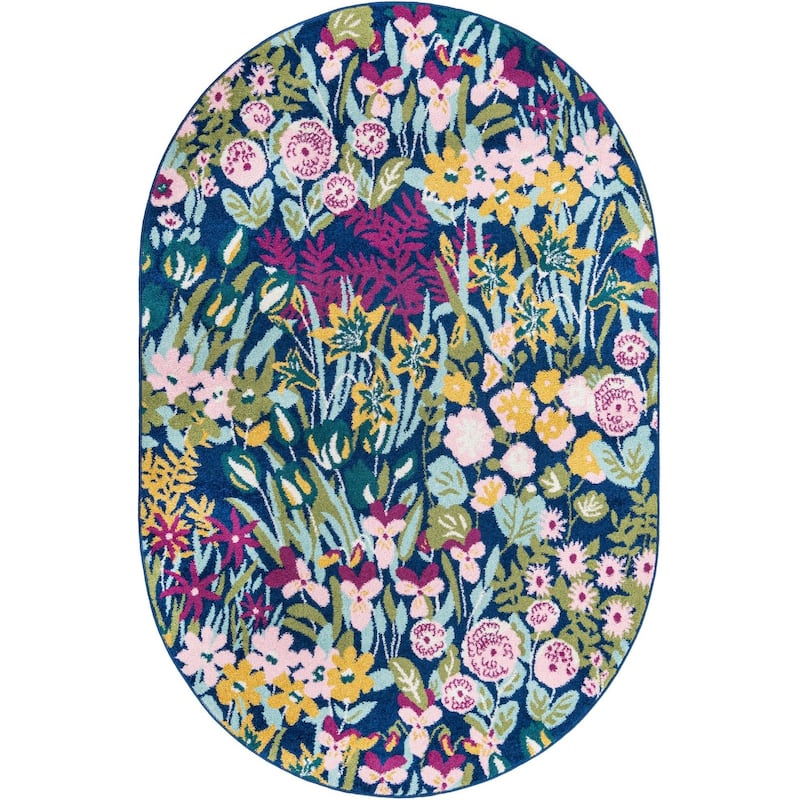 Contemporary Demdence Collection Area Rug