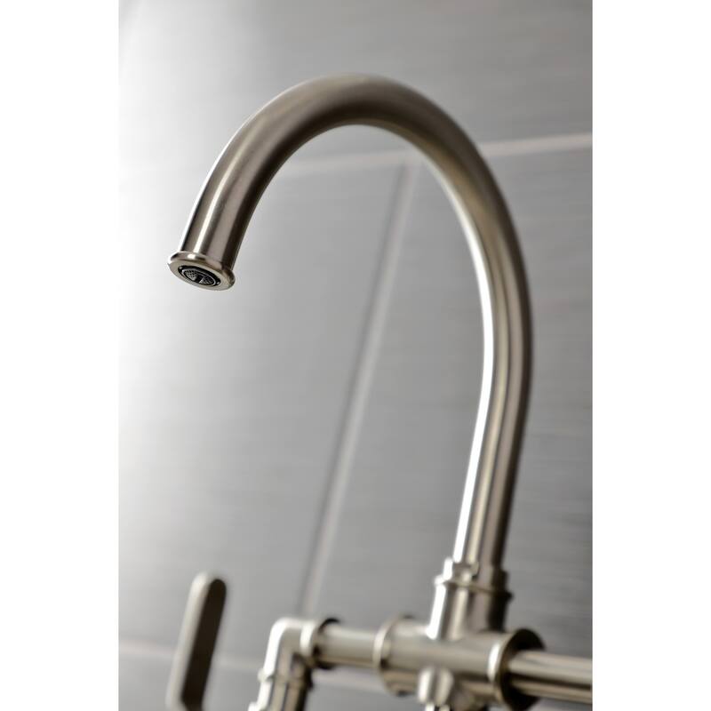 Kingston Brass Whitaker Bridge Kitchen Faucet