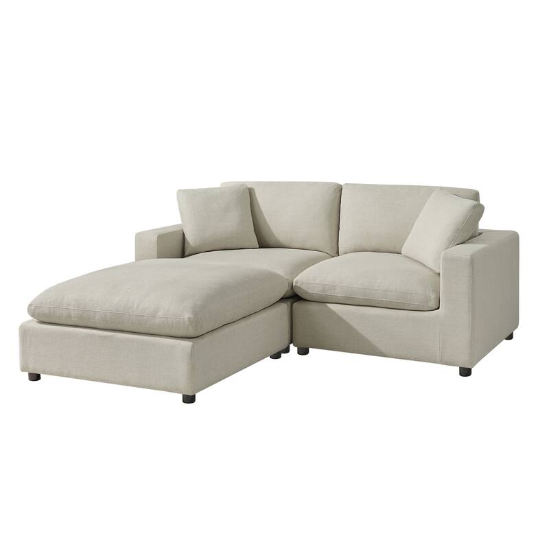 Cambrai Modular 3-piece Chofa by Greyson Living - Beige Fabric