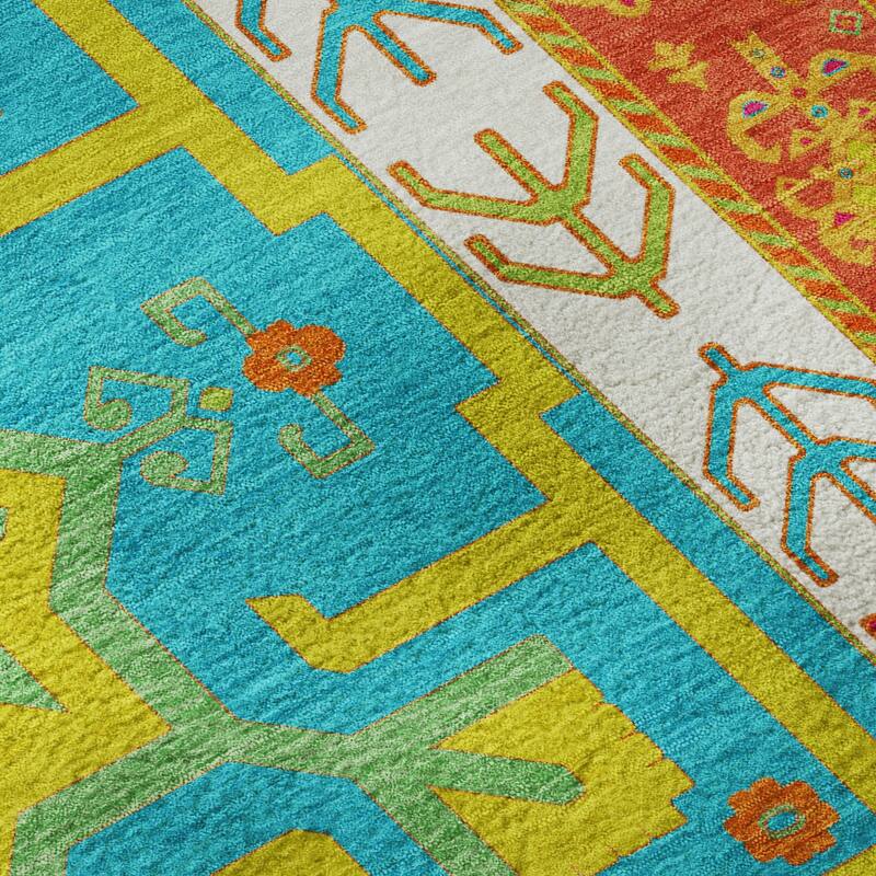 Premium Washable Super Soft Boho Global Aniston Mayfield Rug