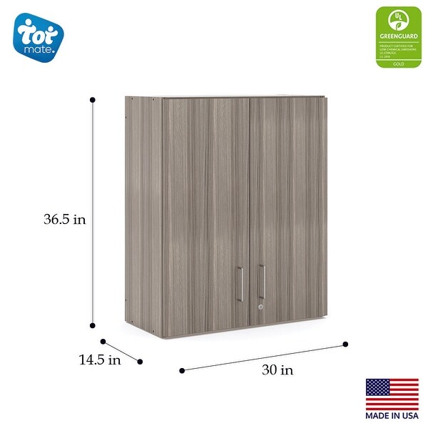 Tot Mate 3-Level Wall Cabinet, Ready-To-Assemble - Bed Bath