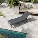 preview thumbnail 24 of 73, Outdoor All-Weather Patio Chaise Lounge Chairs Sun Lounger with Adjustable Backrest