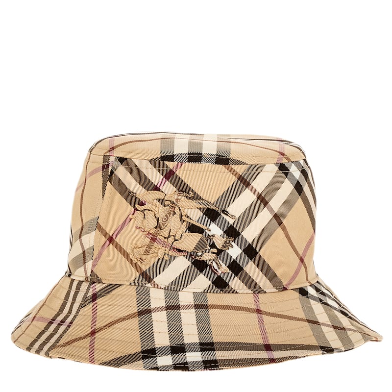Burberry Check Bucket Hat - Adult M (7 - 7 1/8)