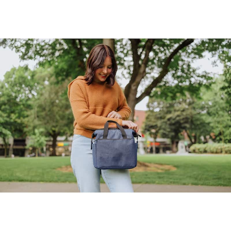 Oniva On The Go Lunch Bag Cooler, (Navy Blue) - Blue