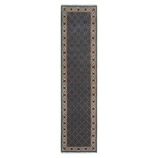 Shahbanu Rugs Aegean Blue and Swan White All Over Fish Mahi Design 175 ...