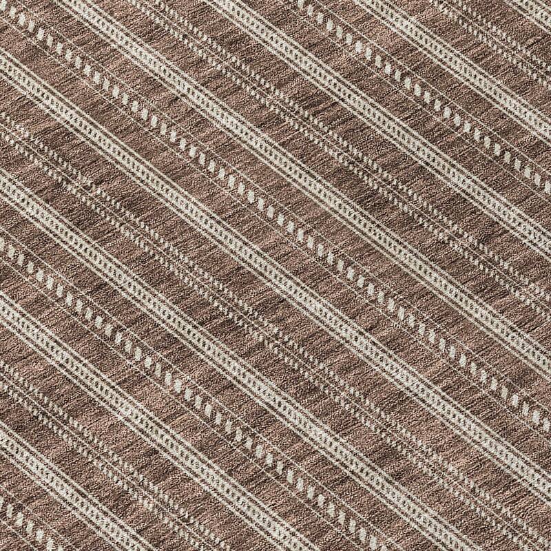 Machine Washable Indoor/ Outdoor Chantille Stripe Twist Rug