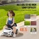 preview thumbnail 4 of 20, Plastic Ride on Push Car with Sit to Stand Toy and Music Steering Wheel Perfect Gift for Kids - 25.98 x 11.42 x 14.17 in