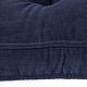 preview thumbnail 4 of 4, Hyatt Denim Indoor Reversible Microfiber Chair Pads (2-Pack)