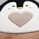preview thumbnail 6 of 13, SAFAVIEH Carousel Kids Nette Penguin Rug