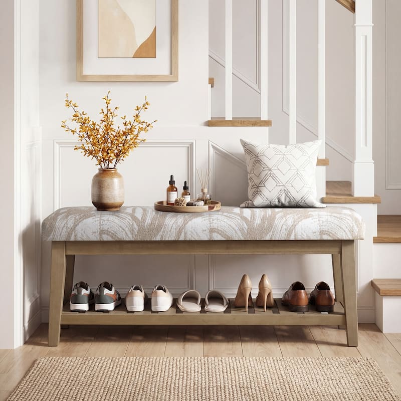 Entryway Shoe Bench Storage Bench Upholstered Bench