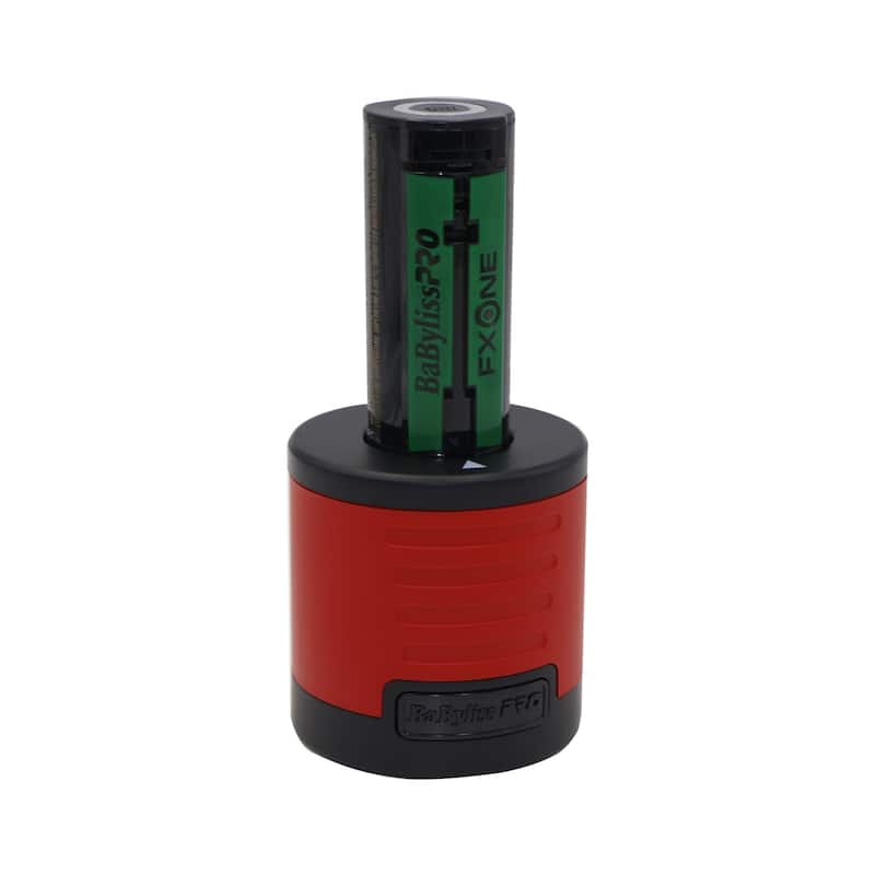 BaByliss Pro FXONE LO-PROFX Hair Clipper, Trimmer, Charging Base and Boosted Capacity Battery (Red) FX129MRPK - Red