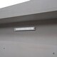 preview thumbnail 9 of 16, Wood Full Size Platform Bed with LED Light, Storage Headboard, and Guardrail, Antique Grey
