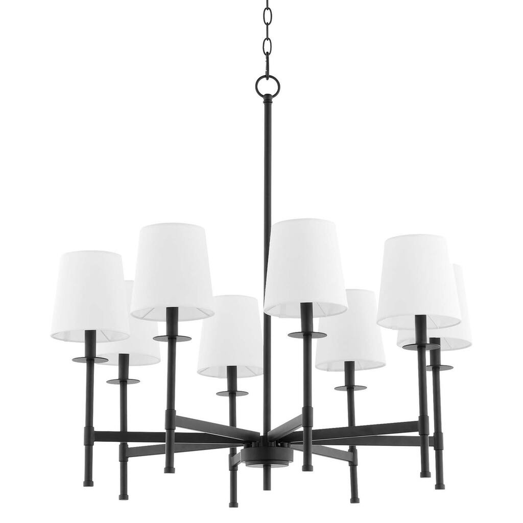 Quorum International 624-8 Belshaw 8 Light 33" Wide Chandelier