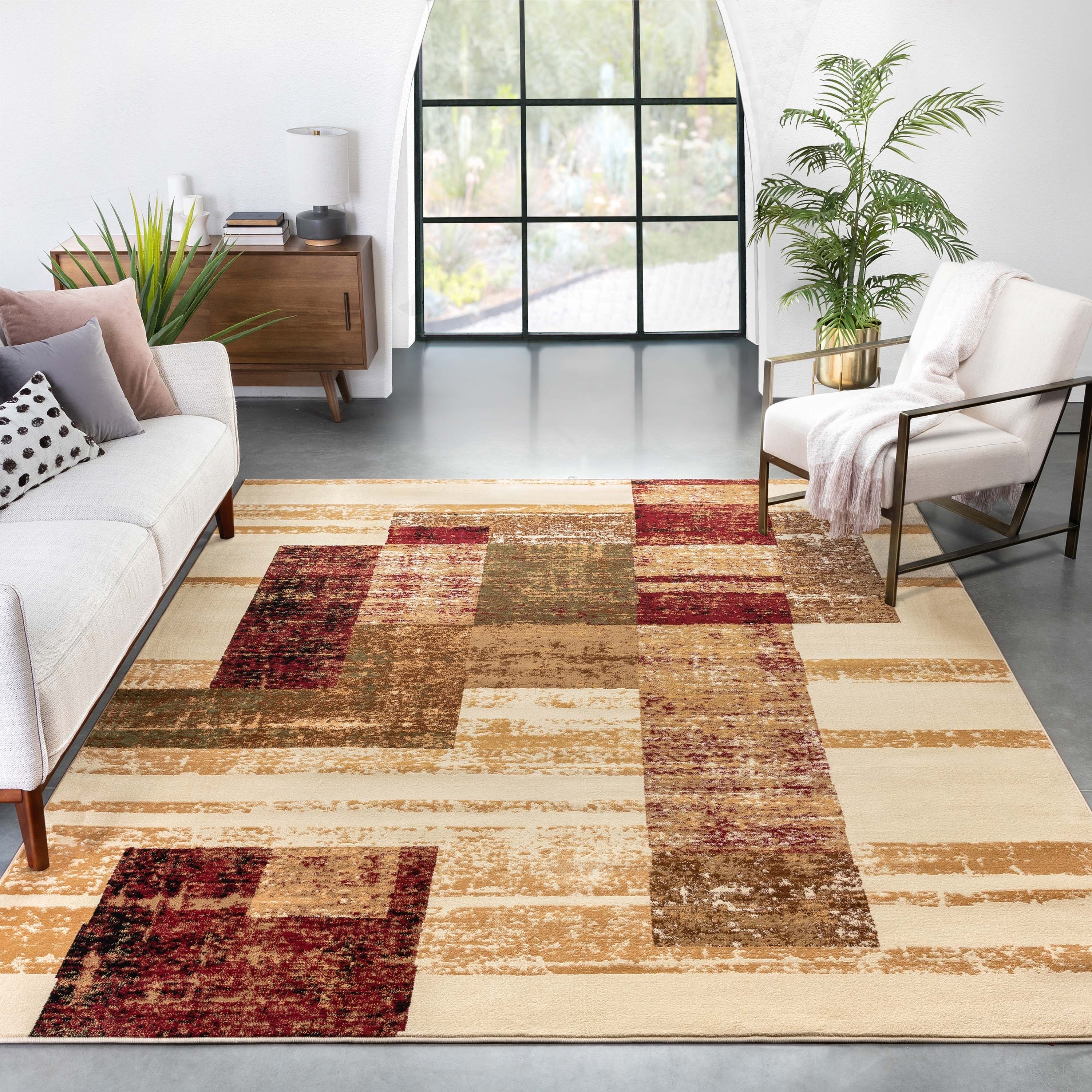 Well Woven Barclay Zumra Geometric Modern Area Rug