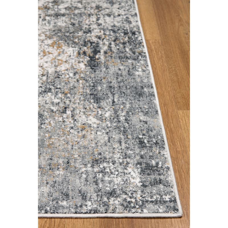 Christian Collection Grey/Cream Area Rug