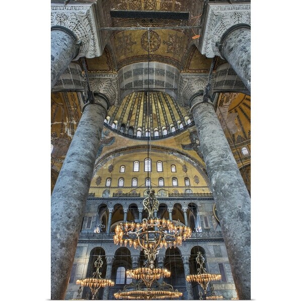 "Inside The Hagia Sophia" Poster Print