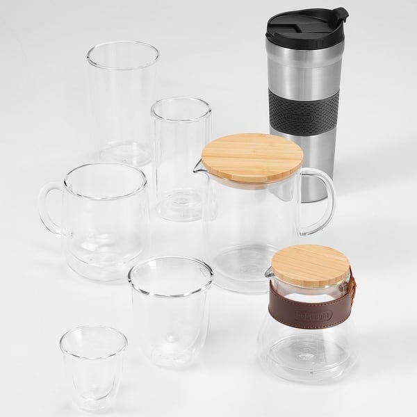 DeLonghi Stainless Steel Travel Mug, 24oz.