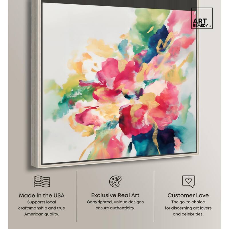 Essence of a Flower I Canvas by Art Remedy