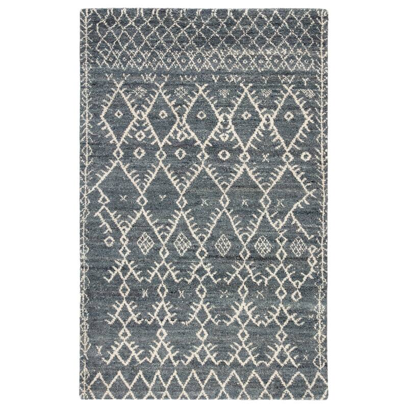Tashi Hand-Knotted Trellis Area Rug
