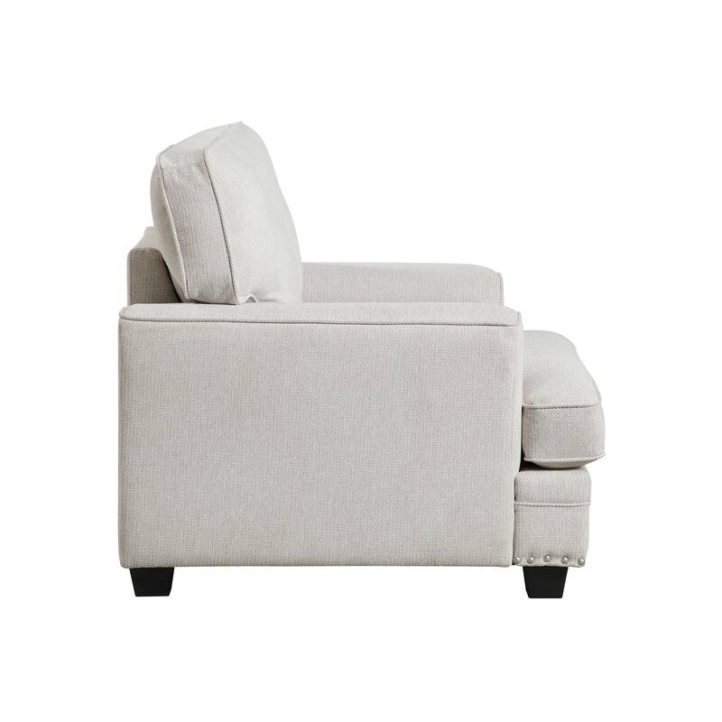Pombal 3-Piece Chenille Living Room Sofa Set