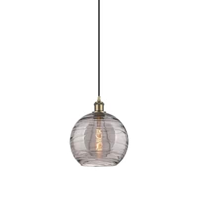 Innovations Lighting 516-1P-12-10 Athens Pendant Athens Deco Swirl 10"