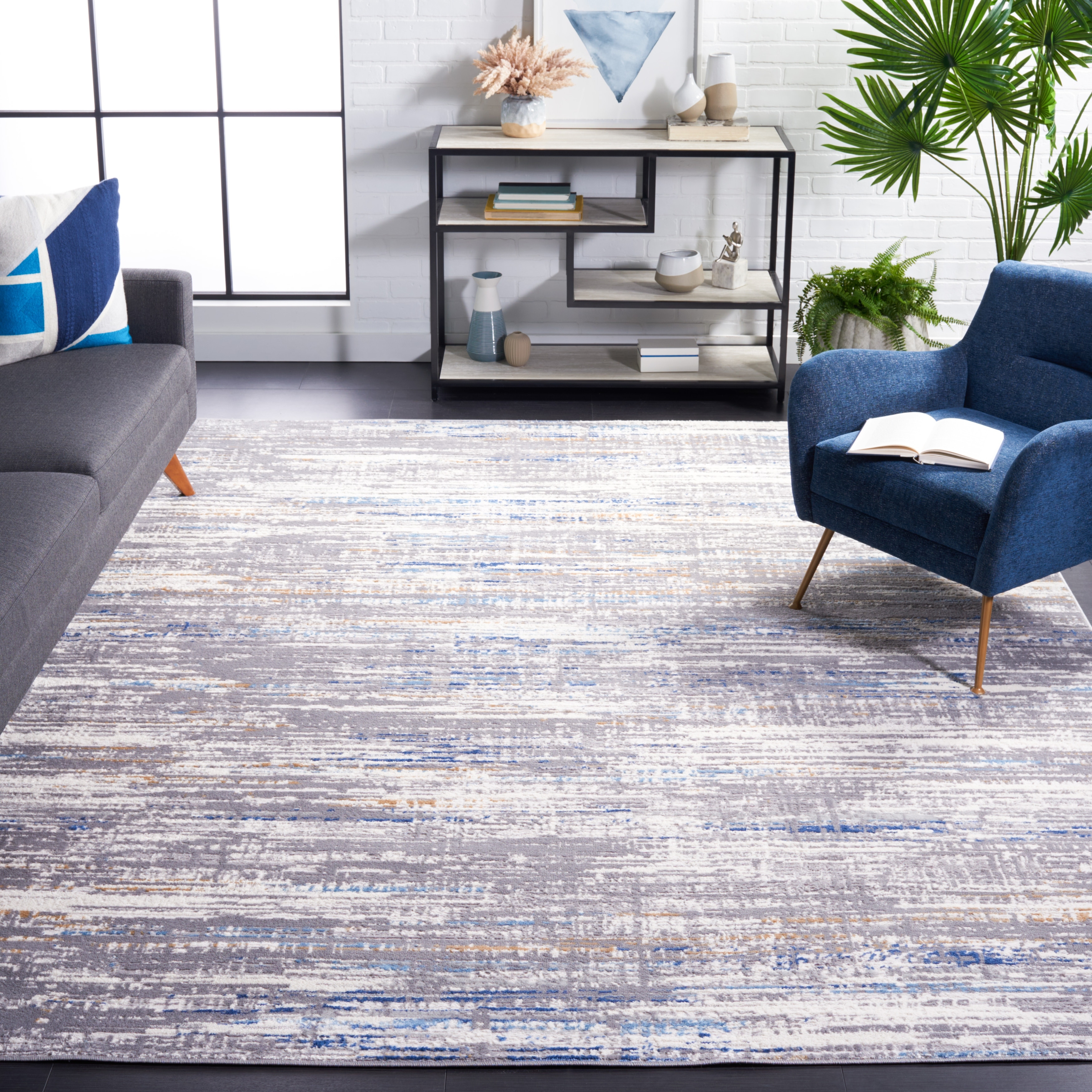 SAFAVIEH Shivan Shoko Modern Abstract Rug