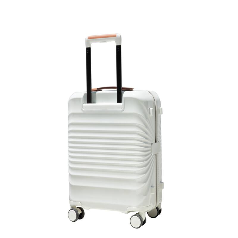 20" Carry on Luggage Lightweight Suitcase TSA Lock USB port Luggage Wheel lock Artificial leather Top handle Spinner Wheels