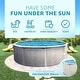 preview thumbnail 2 of 6, Aquarian Phoenix 15ft x 52in Above Ground Swimming Pool Kit & Pump & Ladder Kit