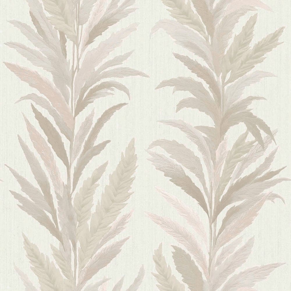 Galerie Wallcoverings Ornamenta Collection Leaf Flourish Shimmer Finish Vinyl on Non-woven Wallpaper Roll