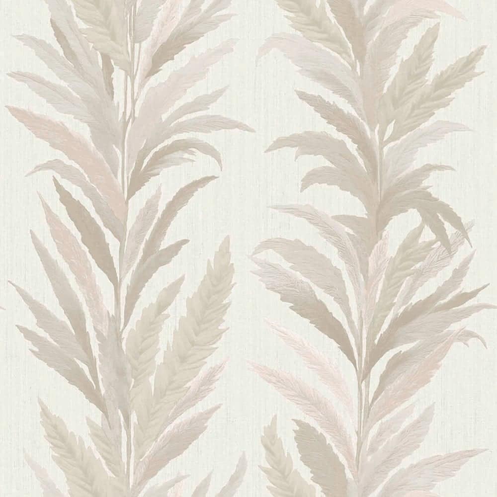 Galerie Wallcoverings Ornamenta Collection Leaf Flourish Shimmer Finish Vinyl on Non-woven Wallpaper Roll