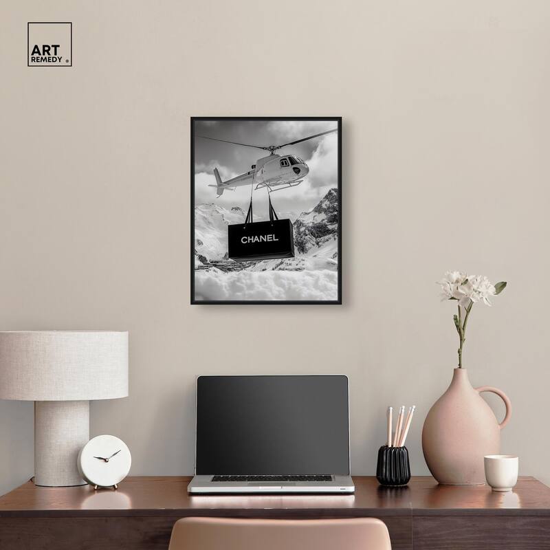 Fashion Delivery Canvas by Art Remedy