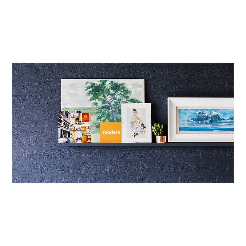 Brewster Lincolnshire Brick Paintable Luxury Vinyl Wallpaper - 20.9 x 396 x 0.025