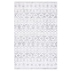 preview thumbnail 49 of 53, SAFAVIEH Augustine Manfreda Moroccan Boho Fringe Rug 4' x 6' - Ivory/Grey - Rectangle