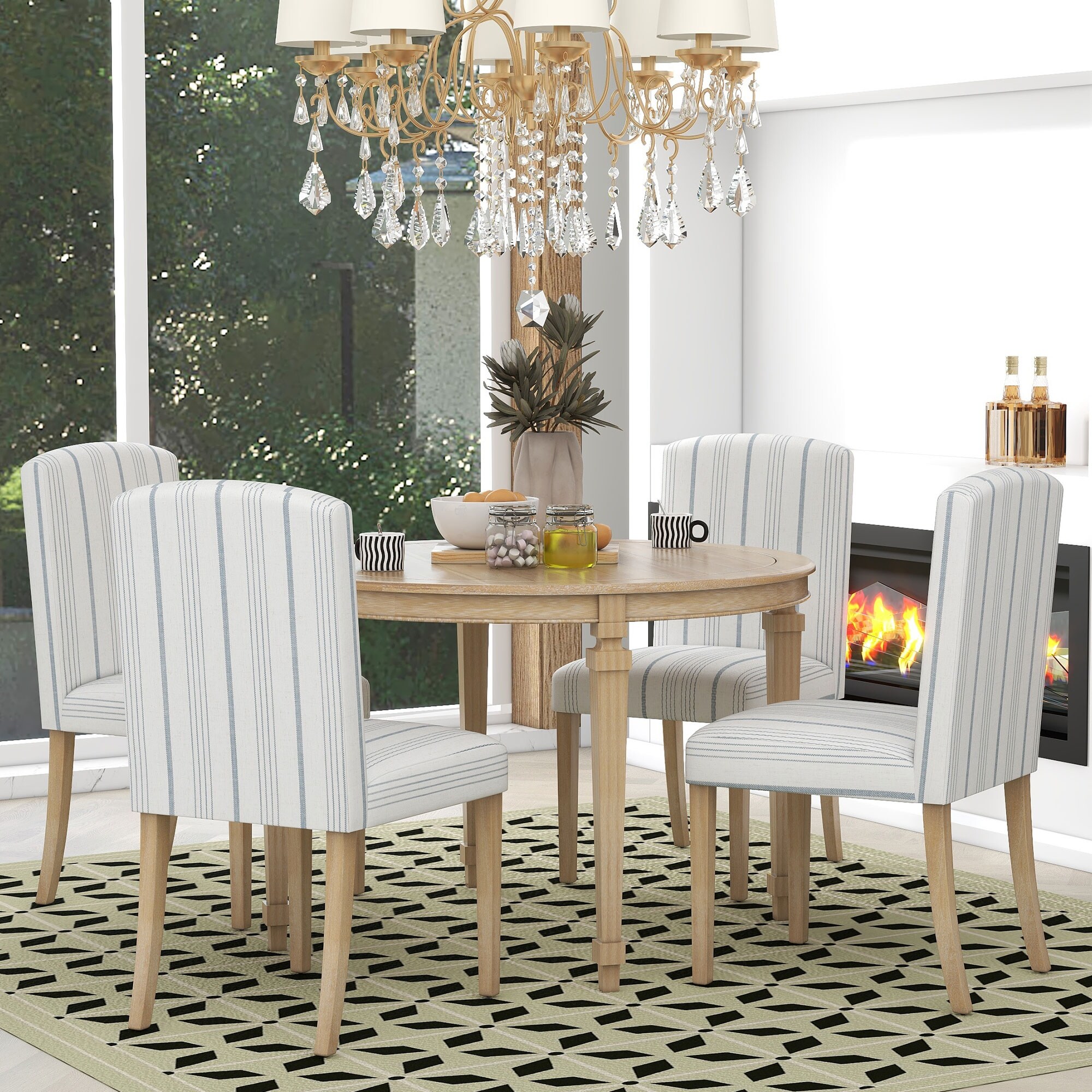 Luxury round dining table set shop