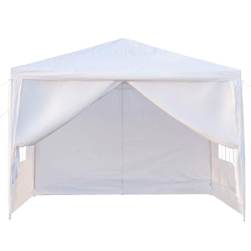 3 x 3m Portable Home Use Waterproof Tent with Spiral Tubes - 4SIdes