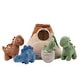preview thumbnail 5 of 7, Lambs & Ivy Dino-Might Plush Dinosaur Volcano Interactive Soft Toy Play Set