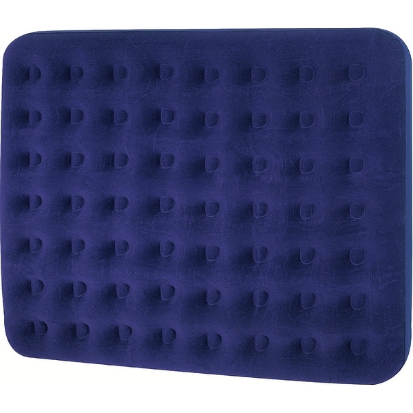 75" Navy Blue Double Sized Indoor/Outdoor Inflatable Air Mattress