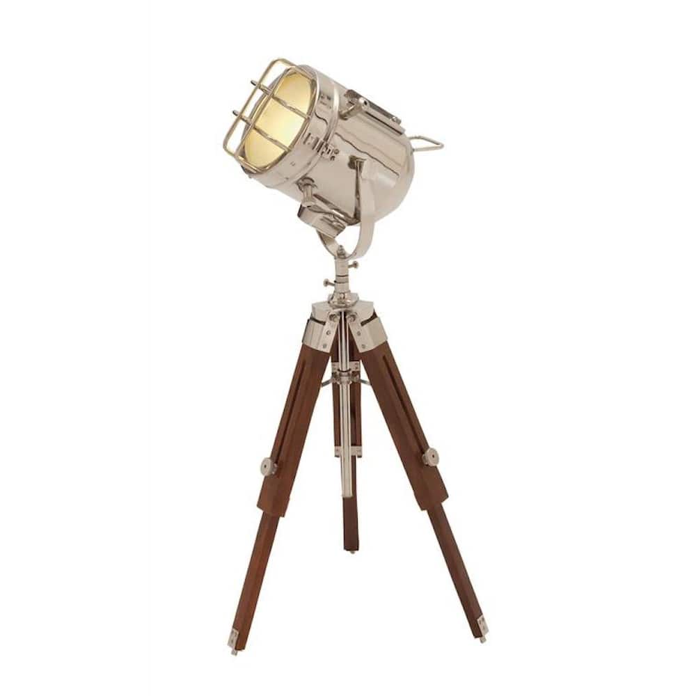 Industrial Loft Tripod Flood Spotlight Table Lamp - Overstock - 35067187