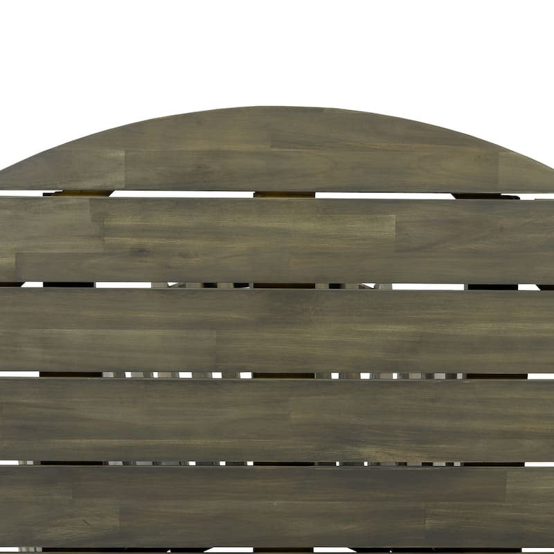 Christopher Knight Home - Sherlock Rustic Acacia Patio Round Dining Table
