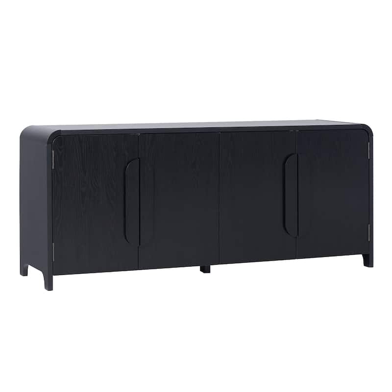 Middlebrook Modern Curved 70-inch Buffet Sideboard and TV Stand