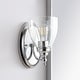 preview thumbnail 53 of 82, Magnolia Metal/Glass LED Vanity, by JONATHAN Y