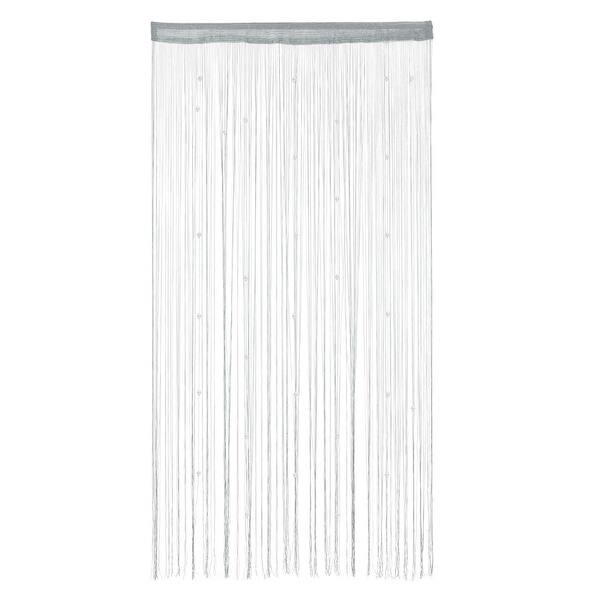 Shop Window Door Polyester Beads Pendant Ornament String Curtain
