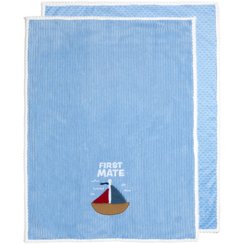Pavilion First Mate Ribbed Plush Blanket
