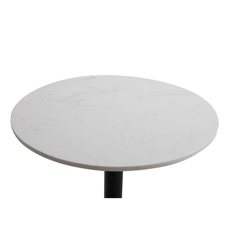 Linx 23" Faux Marble Pub table