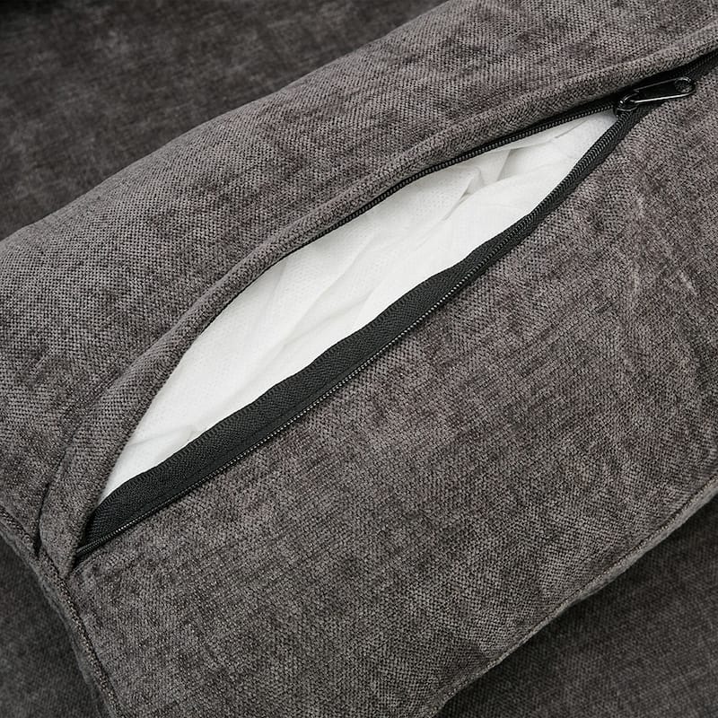 31.9" Comfy Cloud Armchair,Oversized,Plush Upholstered,Double Cushion