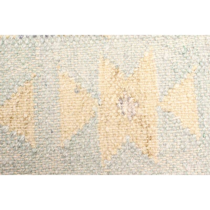 ECARPETGALLERY Flat-Weave Ankara FW Beige Wool Kilim - 5'2 x 7'6