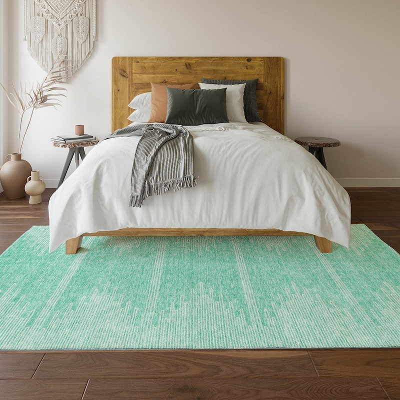 Premium Washable Super Soft Modern Century Mayfield Rug
