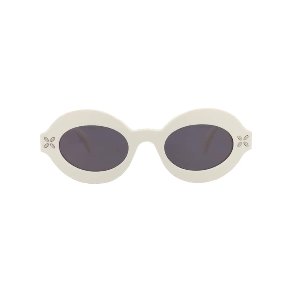 Alaia Round-Frame Acetate Sunglasses