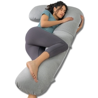 Pregnancy Pillow for Sleeping, L Shaped Body Pillow for Side