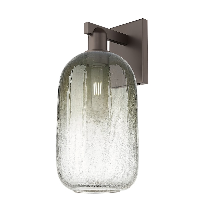 Innovations Lighting 716-1W-17-7 Brookhaven Cloche Sconce Brookhaven - Oil Rubbed Bronze / Slate